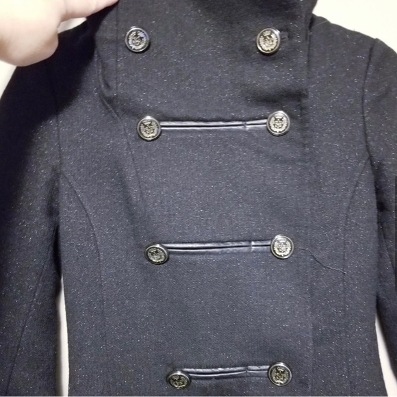 Beautiful black military style Mackage jacket - Picture 6 of 6